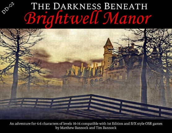 DD-02 The Darkness Beneath Brightwell Manor for 1st Edition and BX Image