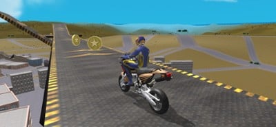 Extreme Motorbike Jump 3D Image