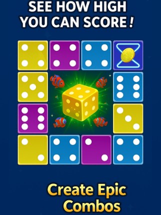 Fun 7 Dice - Merge Puzzle Lite Image