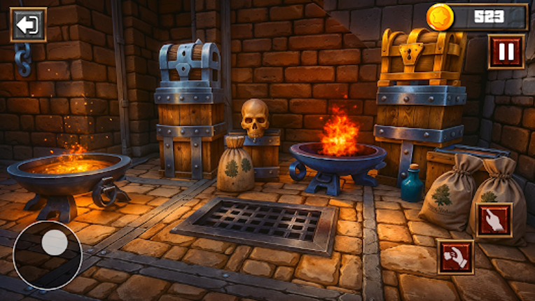 Scary Skeleton Granny Game 3D screenshot