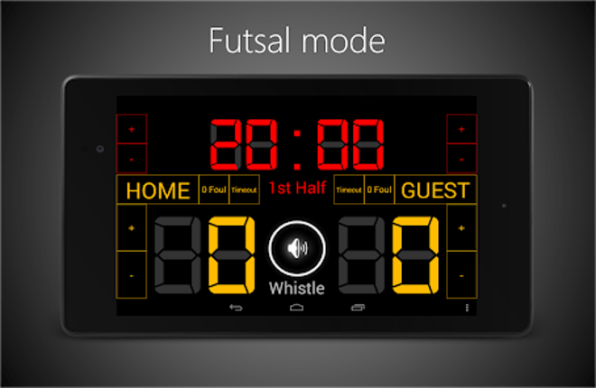 Scoreboard Futsal screenshot
