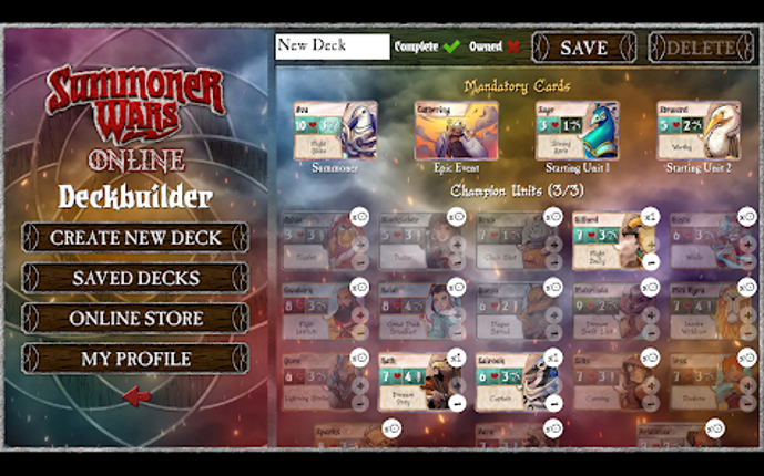 Summoner Wars Online screenshot