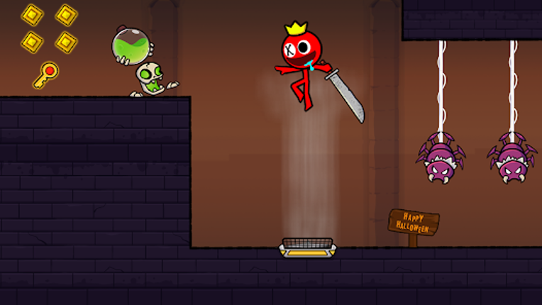 Red Stick Boy: Adventure Game screenshot