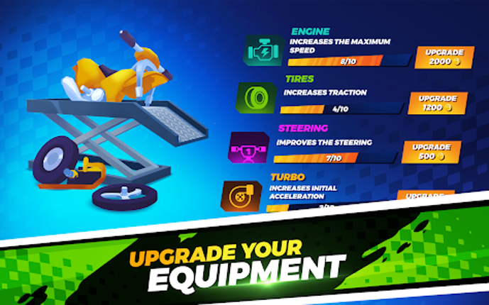 Speedway Heros:Star Bike Games screenshot