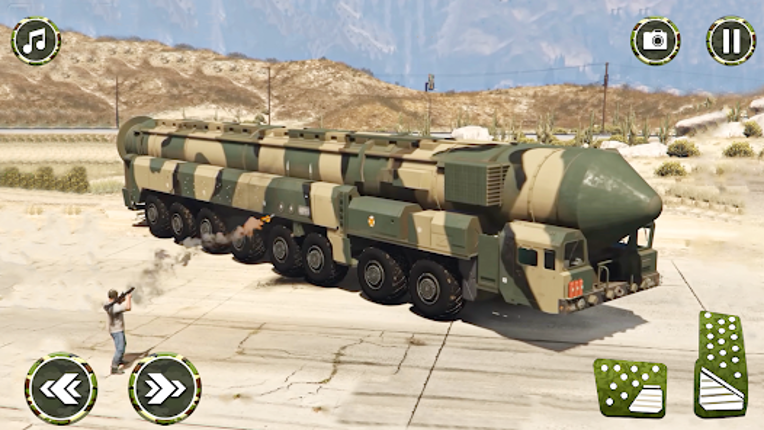 US Army Truck Sim Vehicles Image