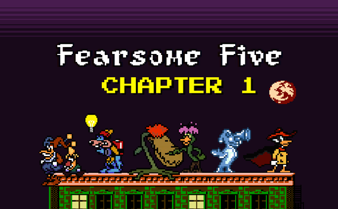 Fearsome Five (Darkwing Duck Fangame) Game Cover