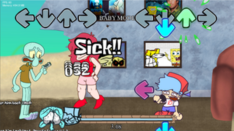 Vs Spongebob Parodies V3 FNF for MAC Image