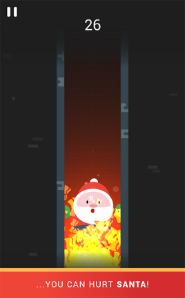 Santa on Fire Image