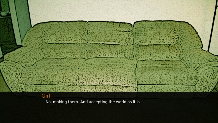 Man in a suit in a building in a city screenshot