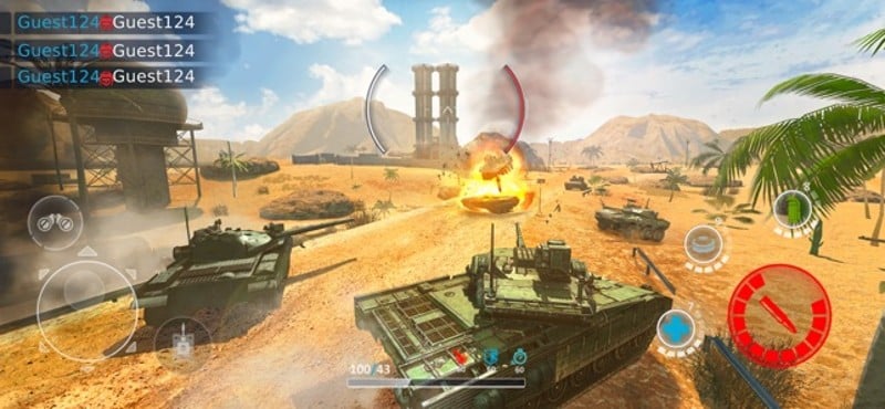 Metal Force 2: War Tank Games Image