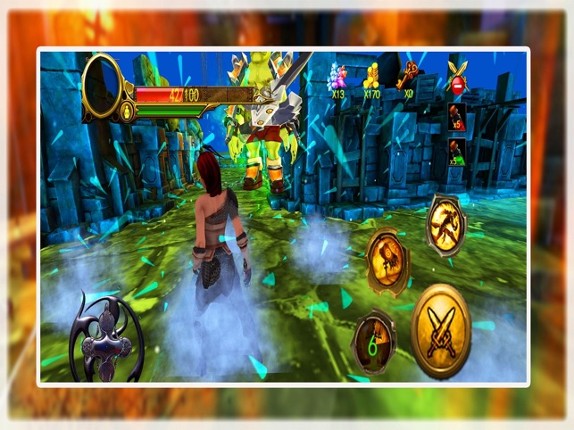 Ninja Fighter Legends. The Shadow Street Fight screenshot