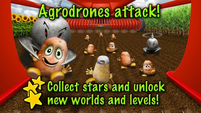 POTATO STORY - action runner fun game screenshot