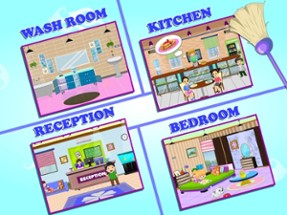 Pretend Play Hotel Cleaning Image