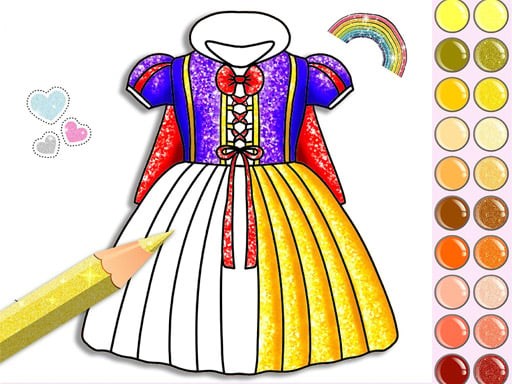 Games like Princess Glitter Coloring