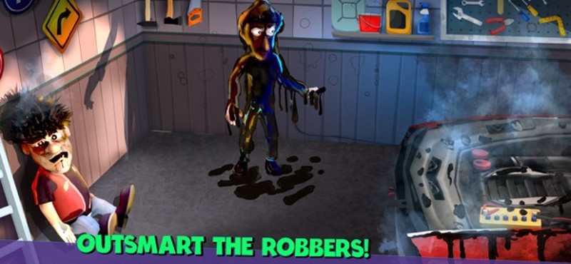 Scary Robber Home Clash screenshot