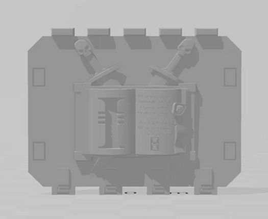 Silver Paladin Thunderhawk Doors & Ramp Image