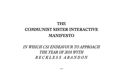 Games like The Communist Sister Interactive Manifesto