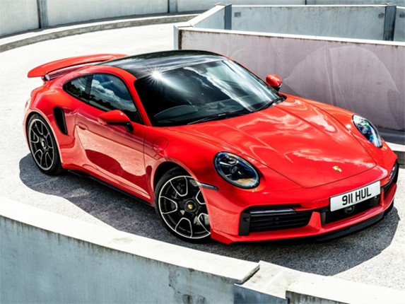 2021 UK Porsche 911 Turbo S Puzzle Game Cover