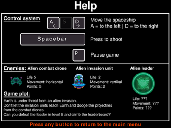 Alien Invasion screenshot