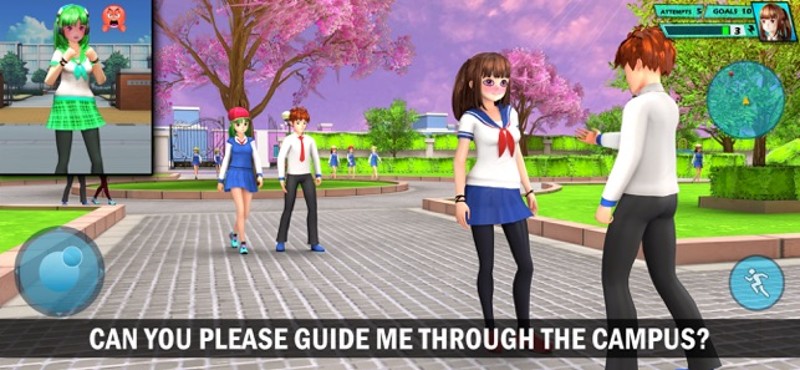 Anime Girl High School Life screenshot