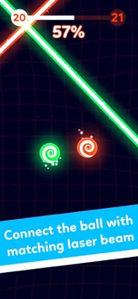 Balls VS Lasers: A Reflex Game Image