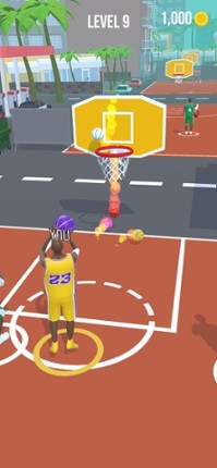 Basket Race screenshot