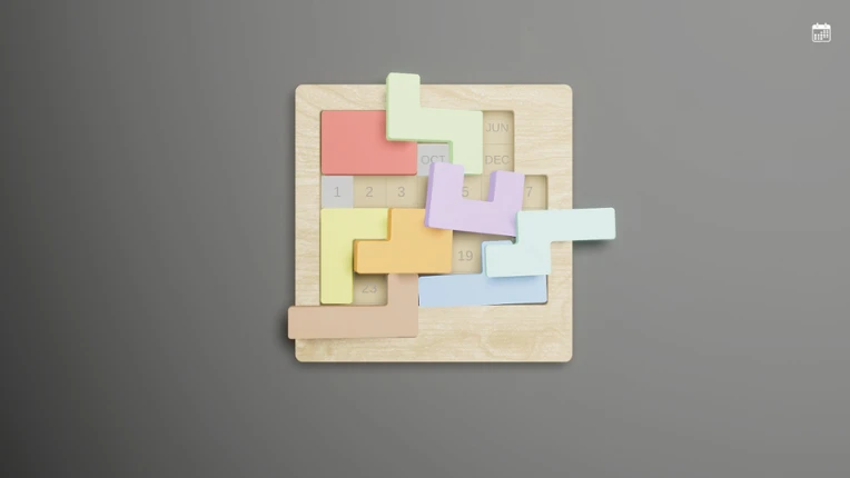 Calendar Puzzle screenshot