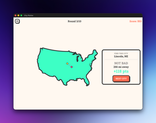 City Plotter screenshot