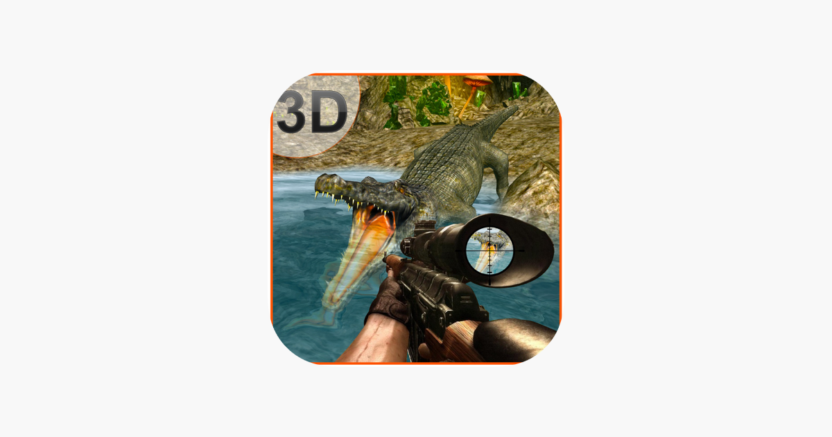 Games like Crocodile Hunter Simulator 3D – kill deadly predator in this shooting simulation game