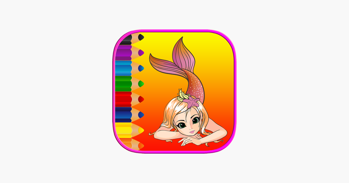 Games like Cute Mermaid Coloring Book Pages Free - Kids Games