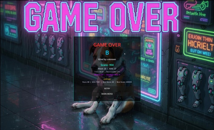 Cyberpunk Neon Survivor Image