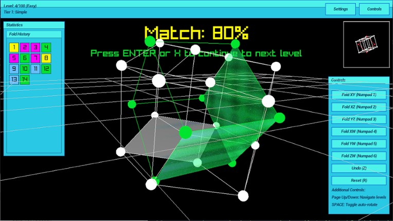 Dimensional Fold screenshot