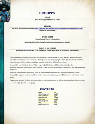 Eldritch Ancestries: Felsine [PF2e] Image