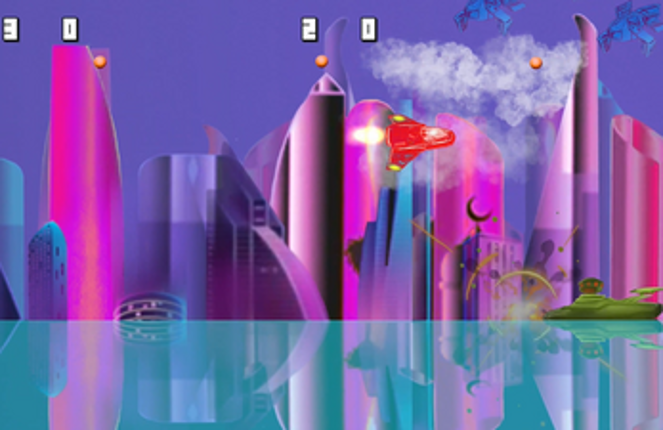 Escape from neon city Image