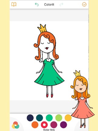 Fairy Tale Kids Toddler Coloring Book for Boy Girl screenshot