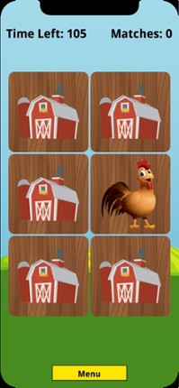 Farm Animal Picture Match screenshot