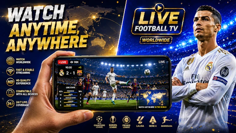 Live Football TV HD Streaming Image