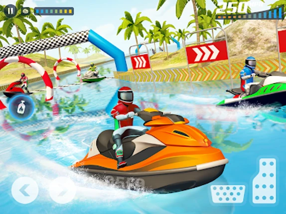 Jet Ski Boat Game: Water Games screenshot