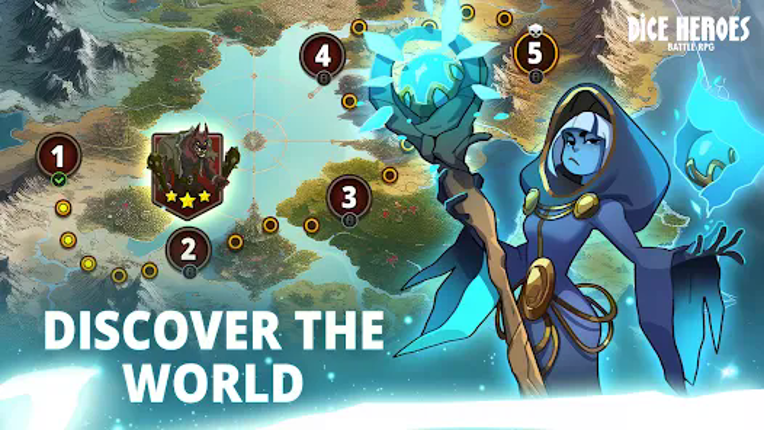 Dice Heroes - Battle RPG screenshot