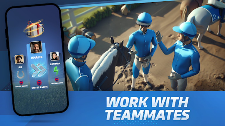 Horse Racing Rivals: Team Game Image