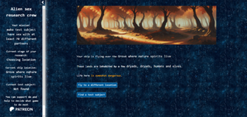 Alien sex research crew screenshot