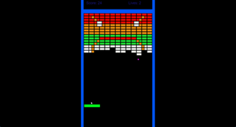 Breakout Game screenshot