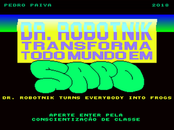 Dr. Robotnik transforma todo mundo em sapo screenshot