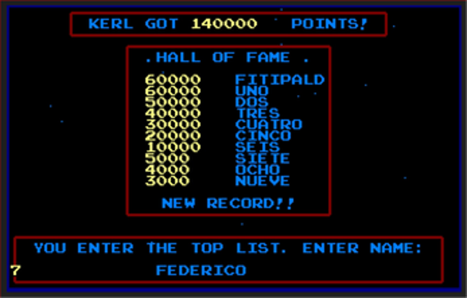 Spaceman Kerl screenshot