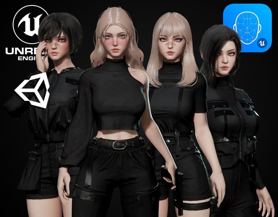 Games like Ida Faber Girl 14 - Techwear Girl