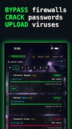 Hack Ex 2: PvP Hacking Sim screenshot