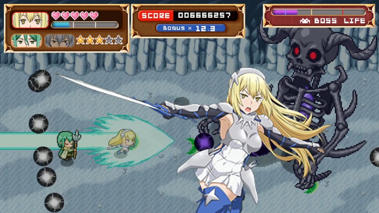 Is It Wrong to Try to Shoot 'em Up Girls in a Dungeon? screenshot