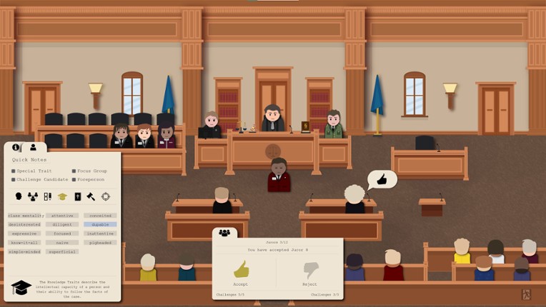 Jury Trial screenshot