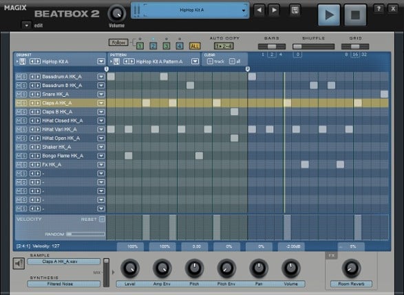 MAGIX Music Maker Hip Hop 6 Steam Edition screenshot