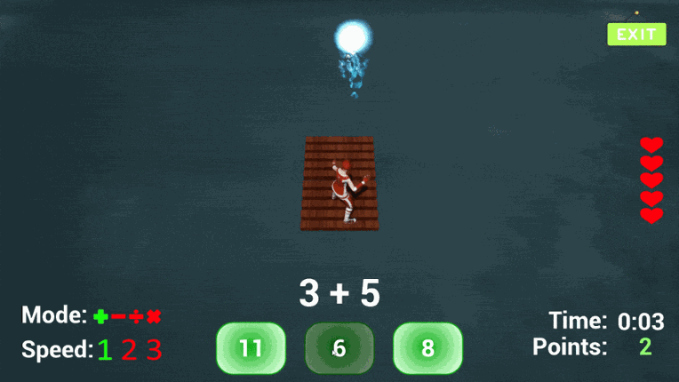 Math Defender screenshot